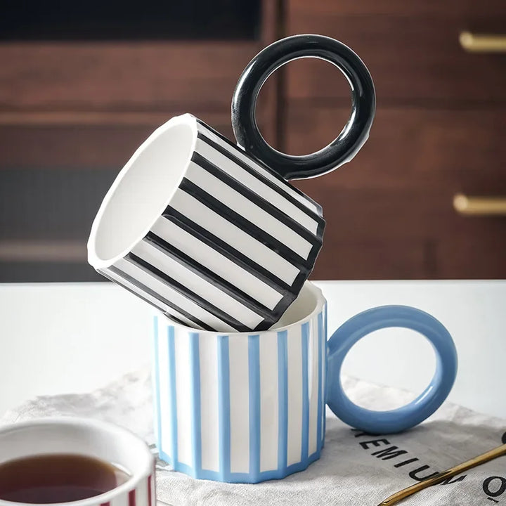 Stripped Nordic Mug