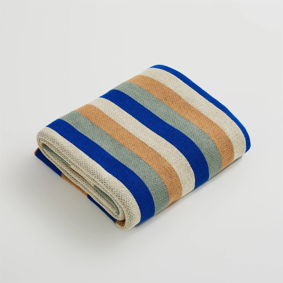 Stripe Knitted Blanket