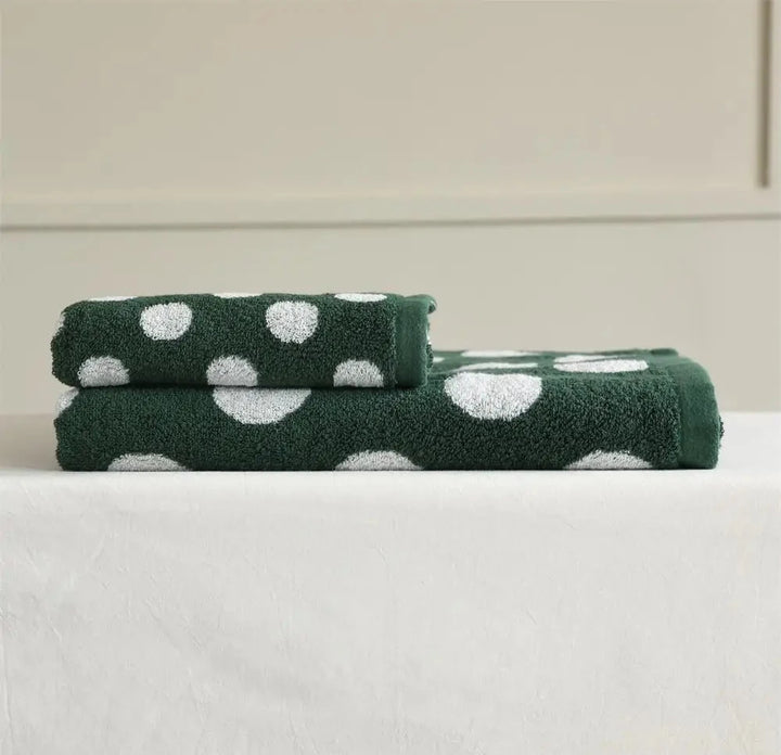 Retro Polka Dot Towels