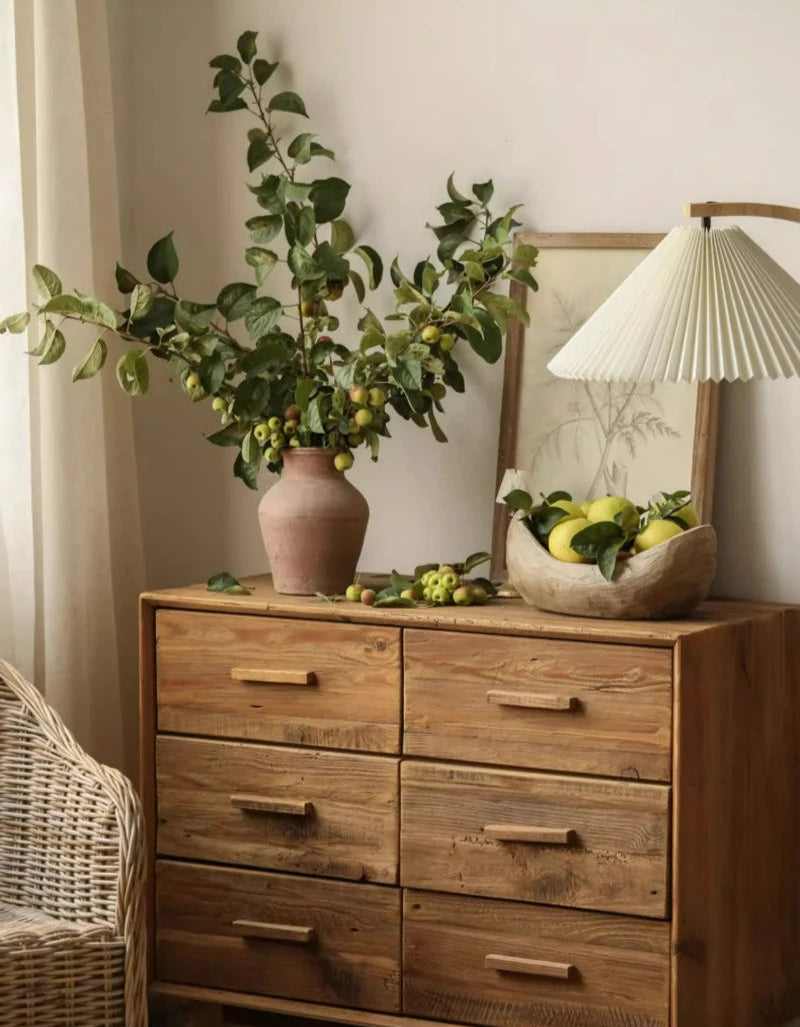 Wooden Ship-Shaped Fruit Bowl