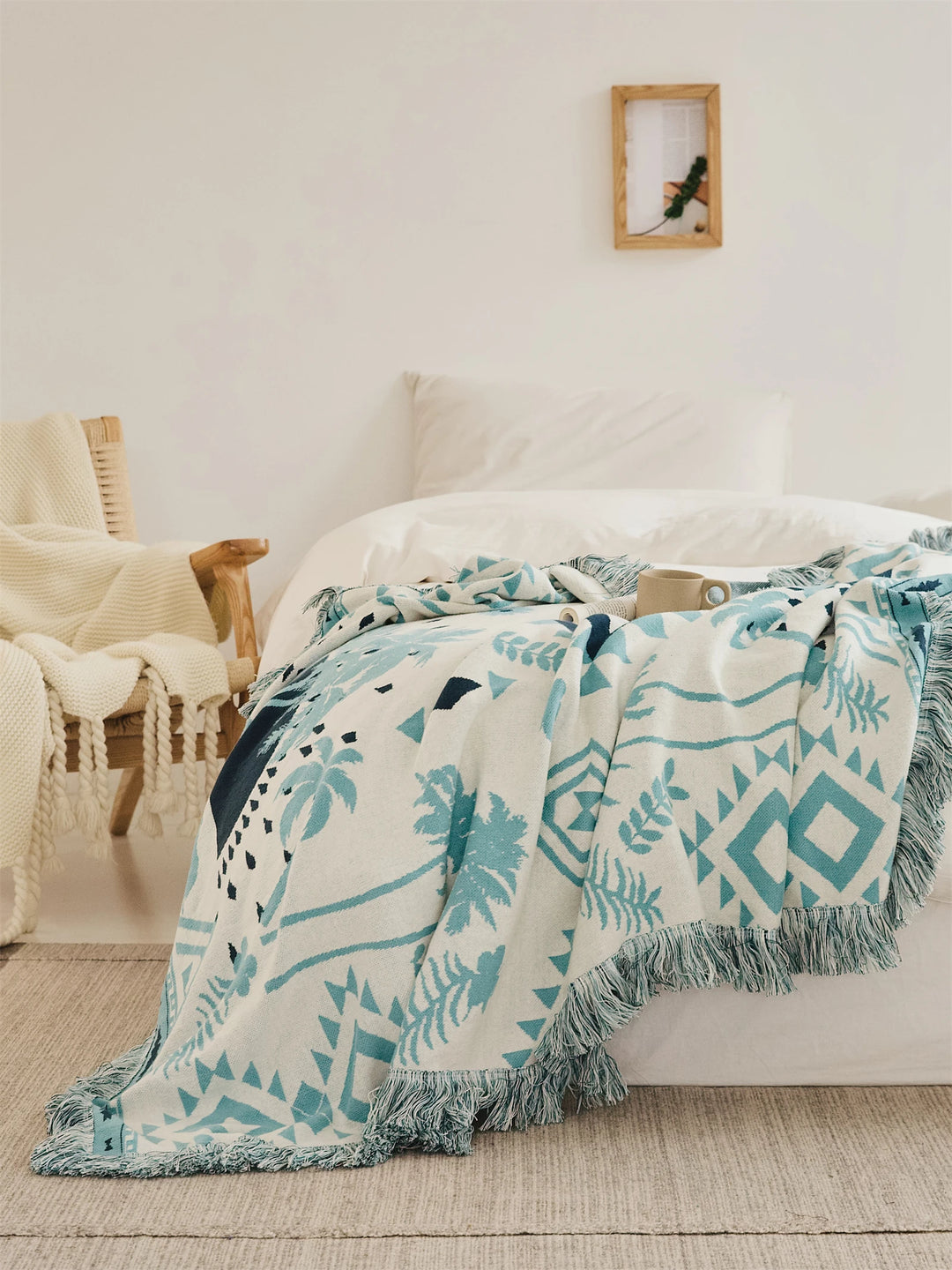 Bohemian Pattern Blanket + Pillow