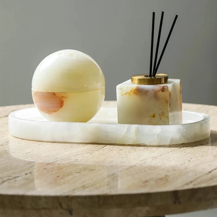 Marble Fragrance Diffuser Set