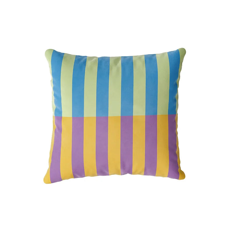 Colorful Hippie Stripe Pillow Covers