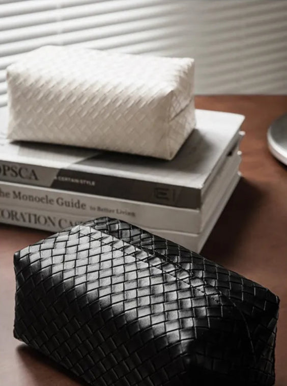 Leather Rectangle Tissue Holders