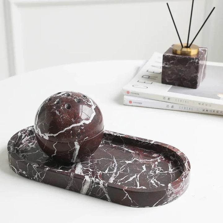 Marble Fragrance Diffuser Set