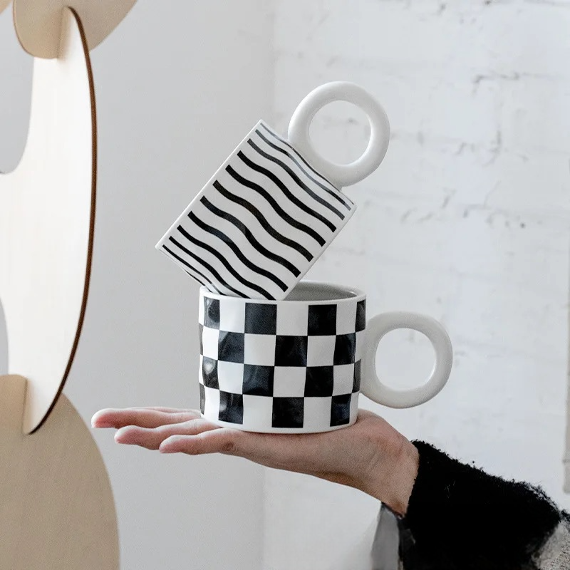 Nordic Monochrome Mugs