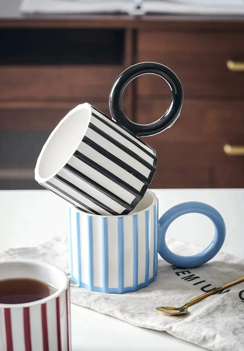 Stripped Nordic Mug