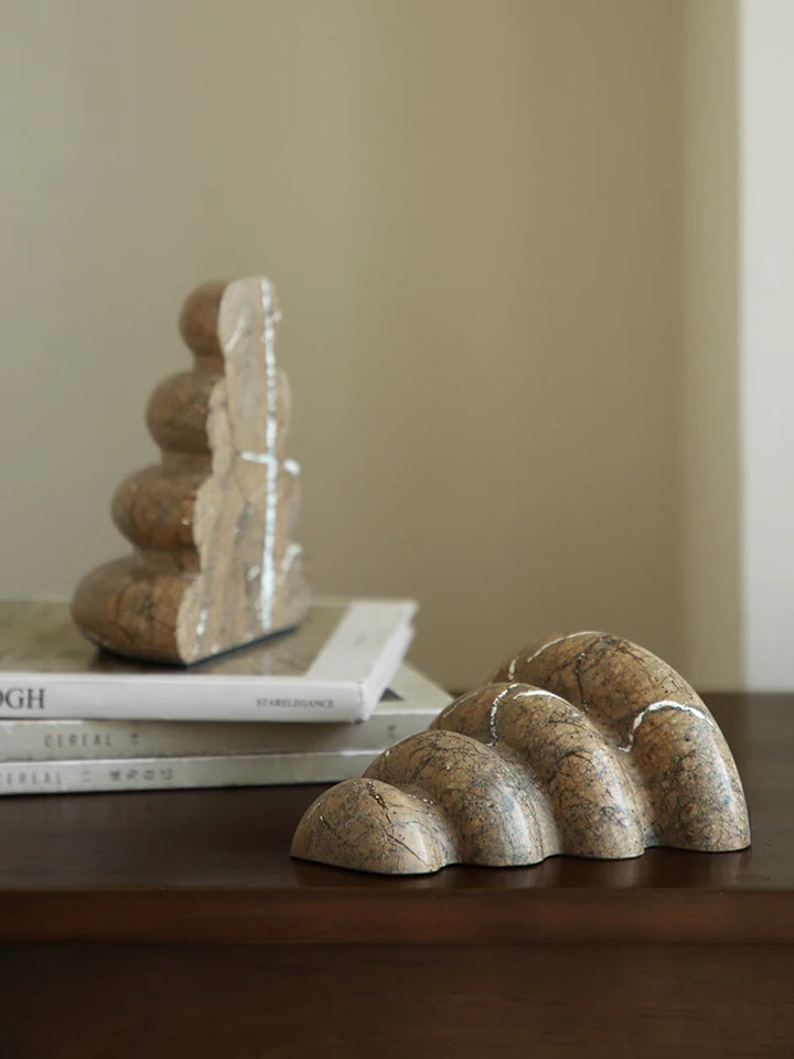 Indian Marble Stone Bookends