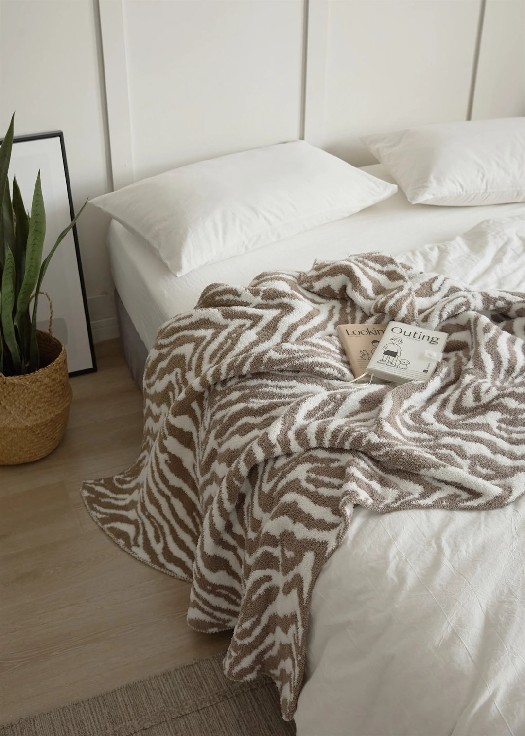 Zebra Striped Blanket