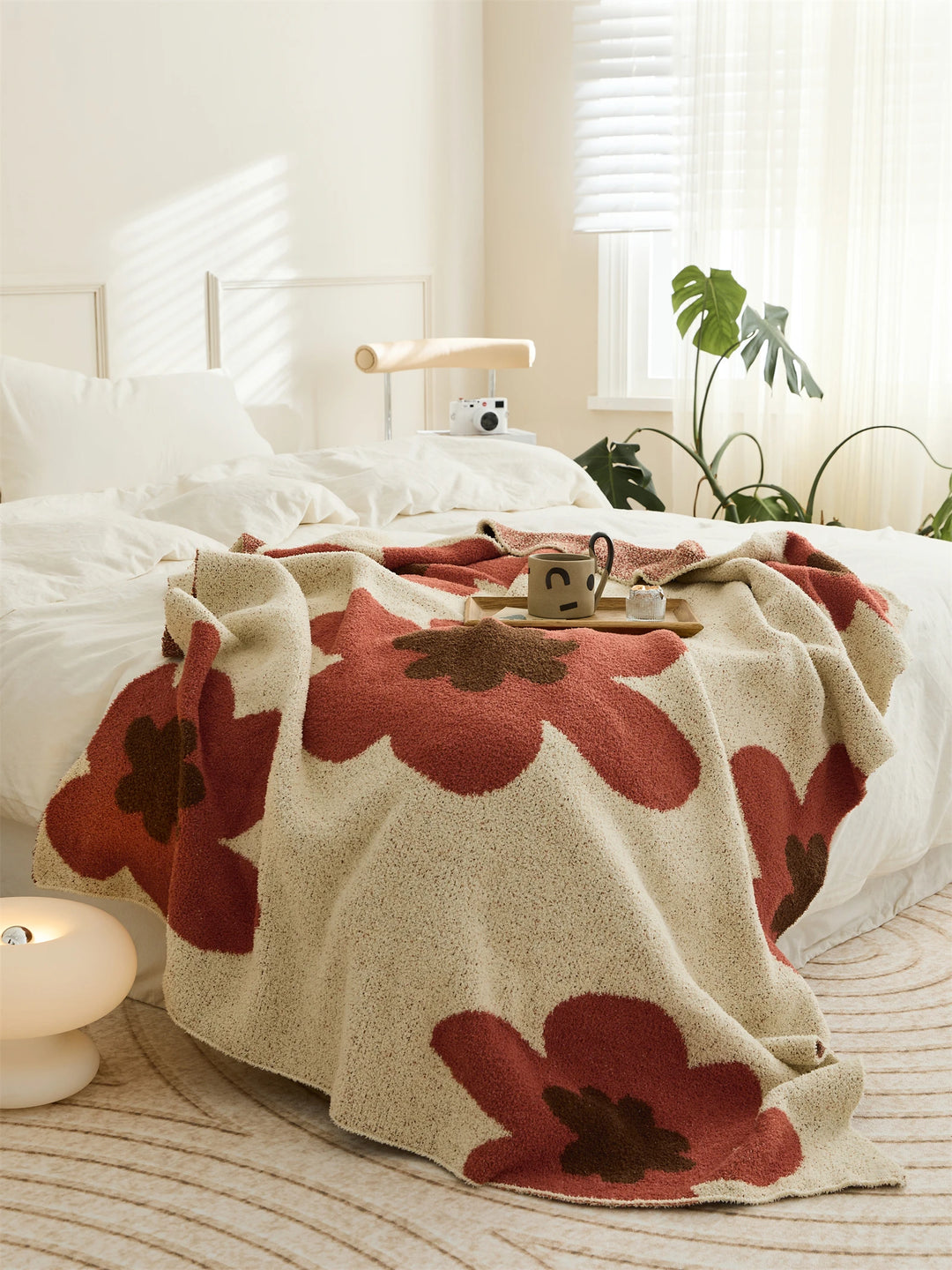 Floral Boho Blanket