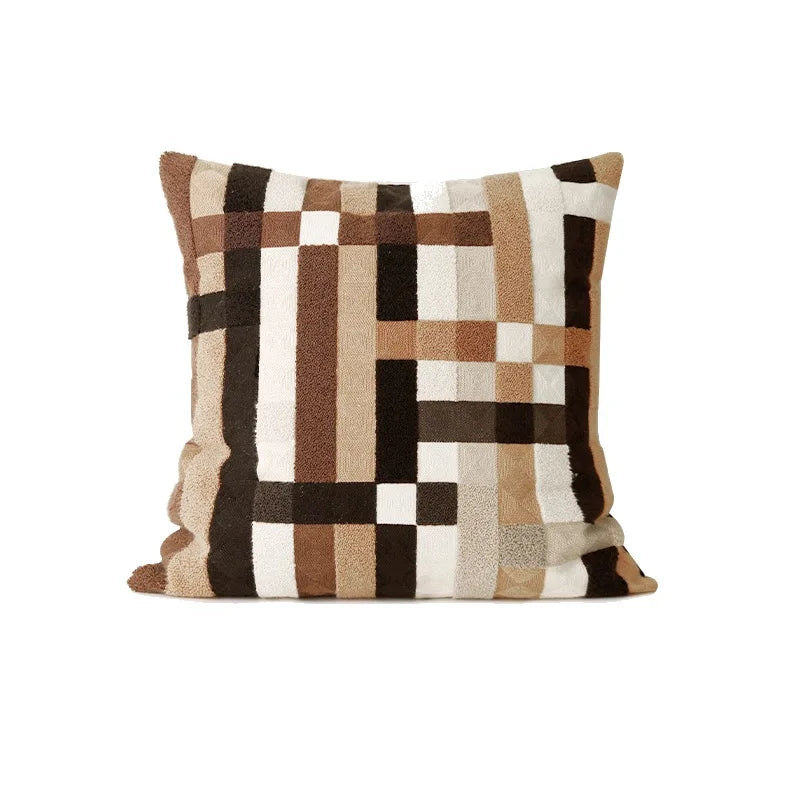 French Geometric Pillow Covers