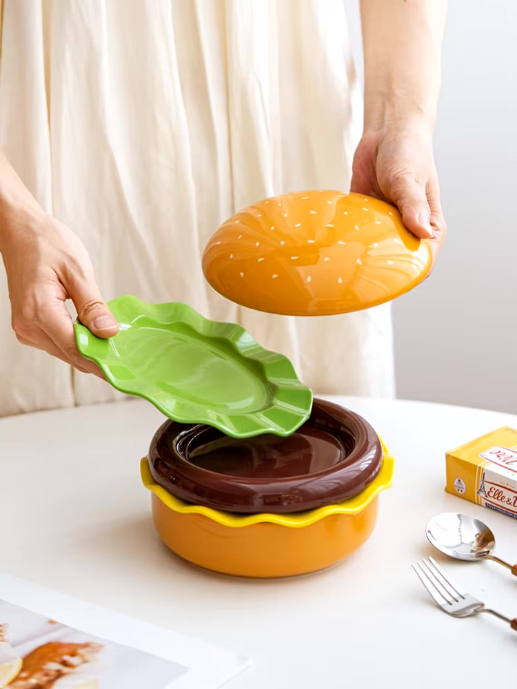 Hamburger Tableware Set