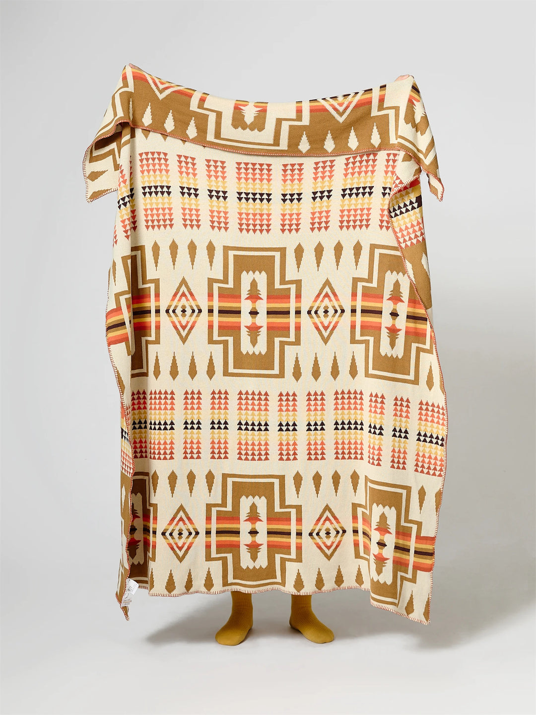 Ethnic Knitted Blanket