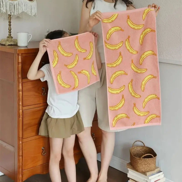 Banana Pattern Towels