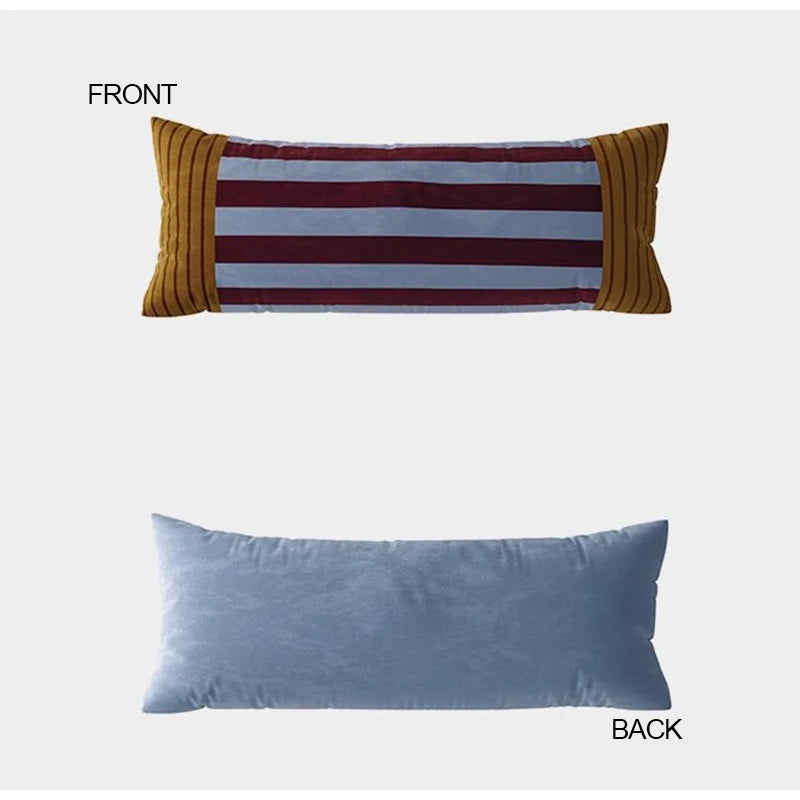 Retro Colorful Stripe Pillow Cases