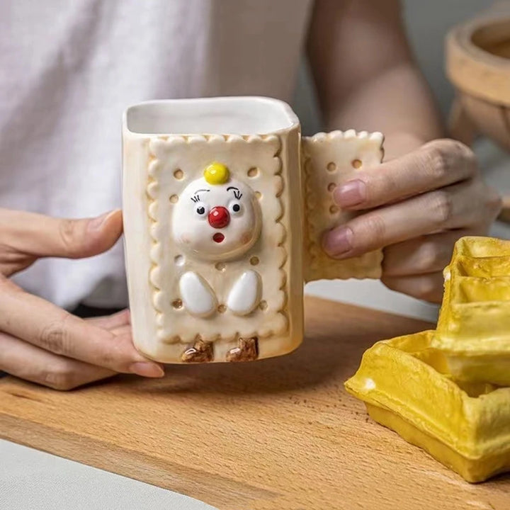 Unique Cartoon Face Mugs