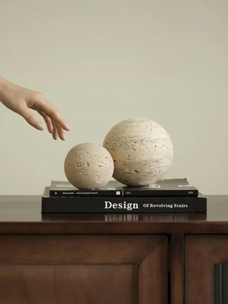 Marble Stone Ball Sculptures