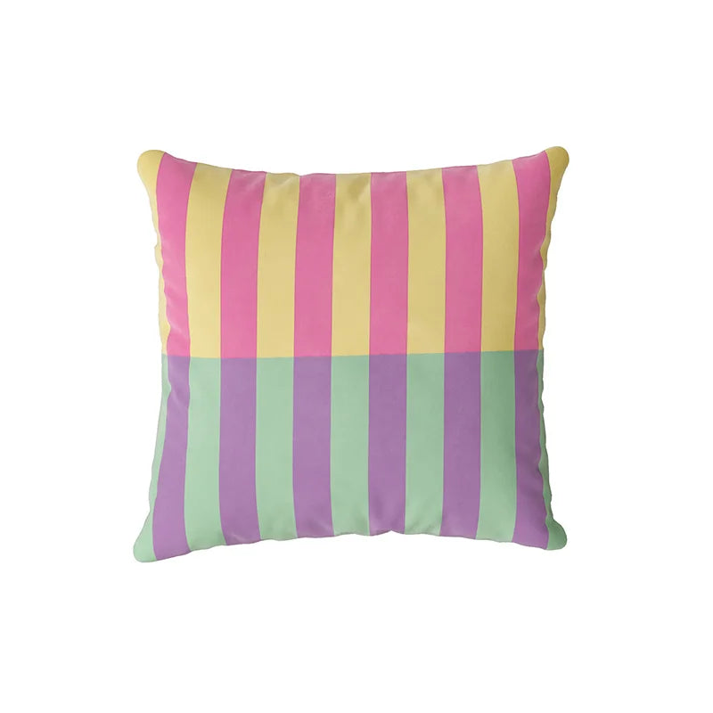 Colorful Hippie Stripe Pillow Covers