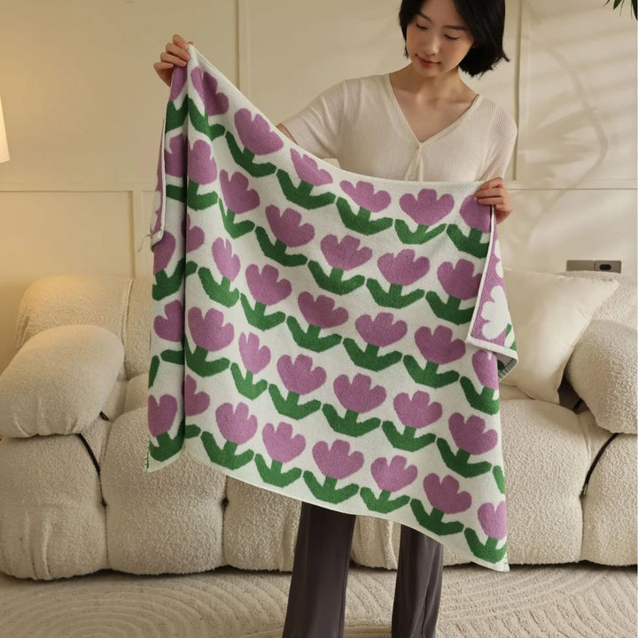 Tulip Pattern Towels