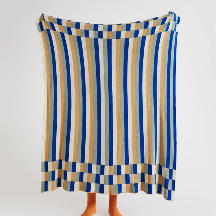 Stripe Knitted Blanket