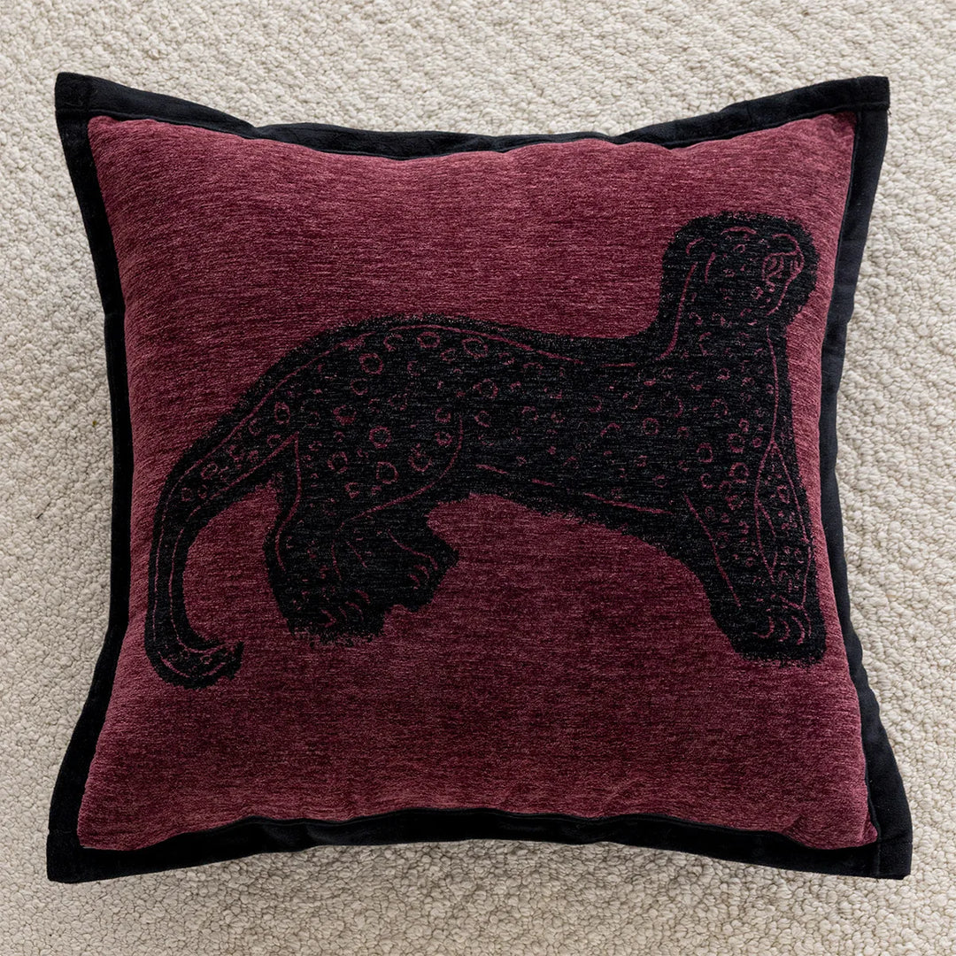 Retro Black & Purple Pillow Covers