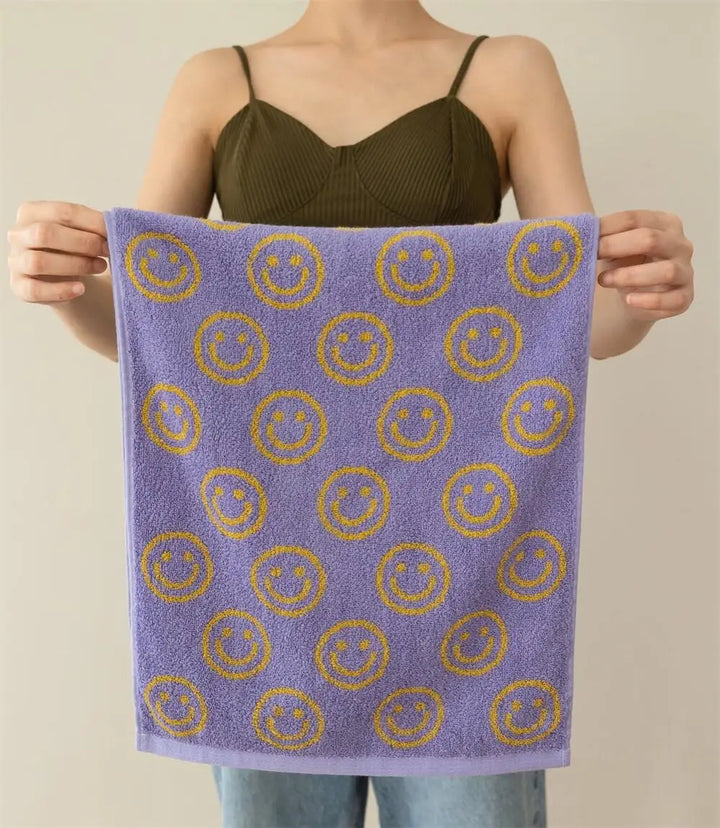 Reversible Smiling Towels