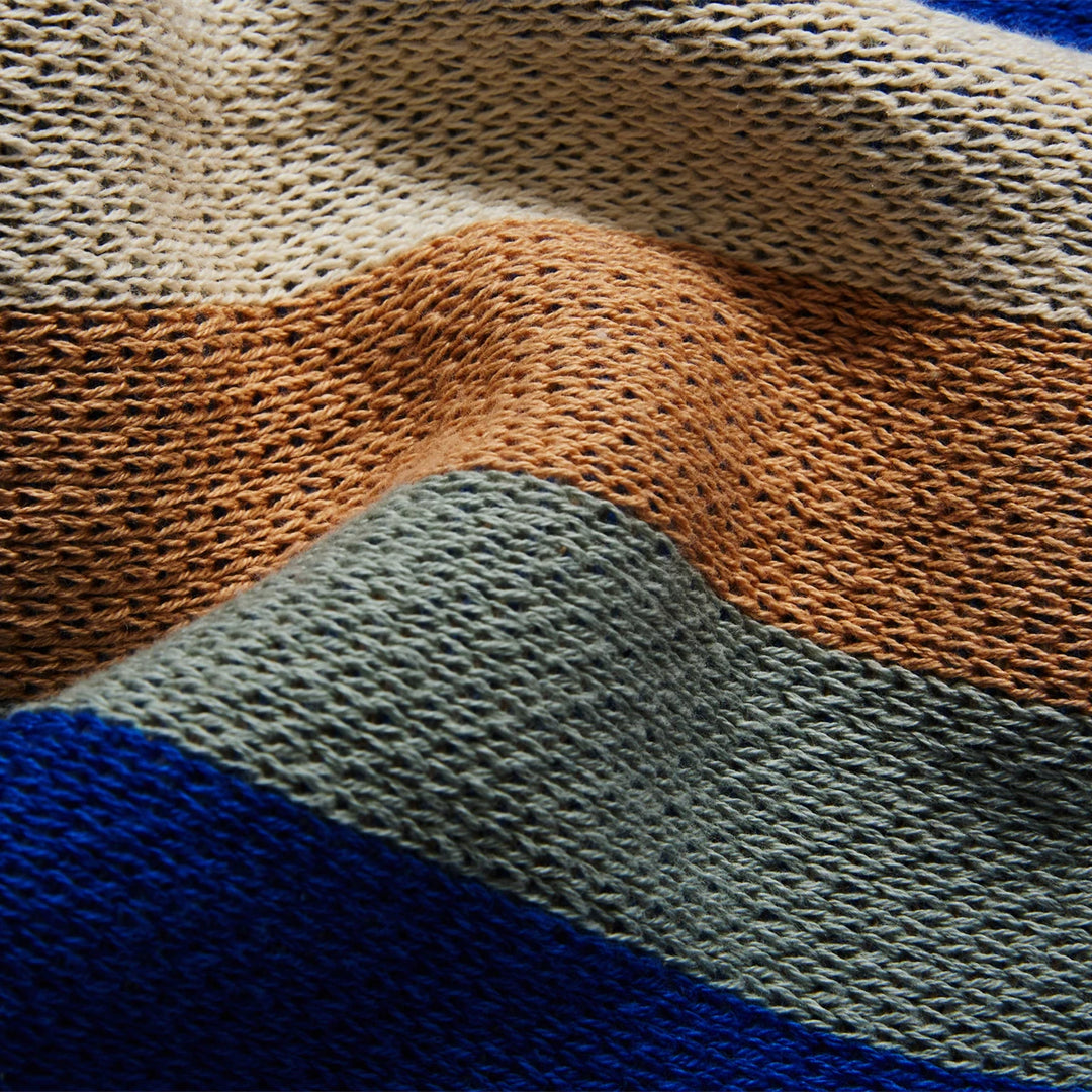 Stripe Knitted Blanket