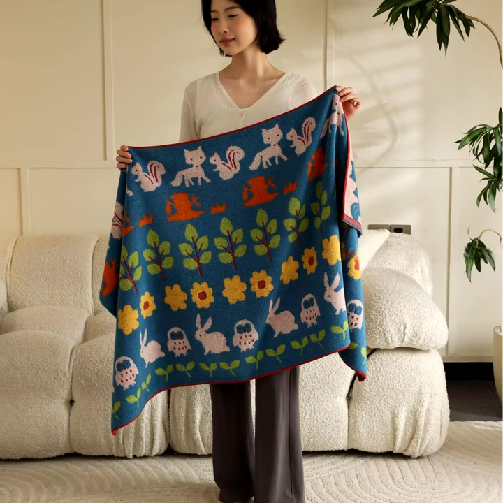 Animal Forest Pattern Towels