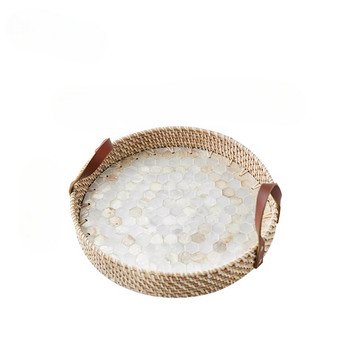 French Inspired Rattan Trays