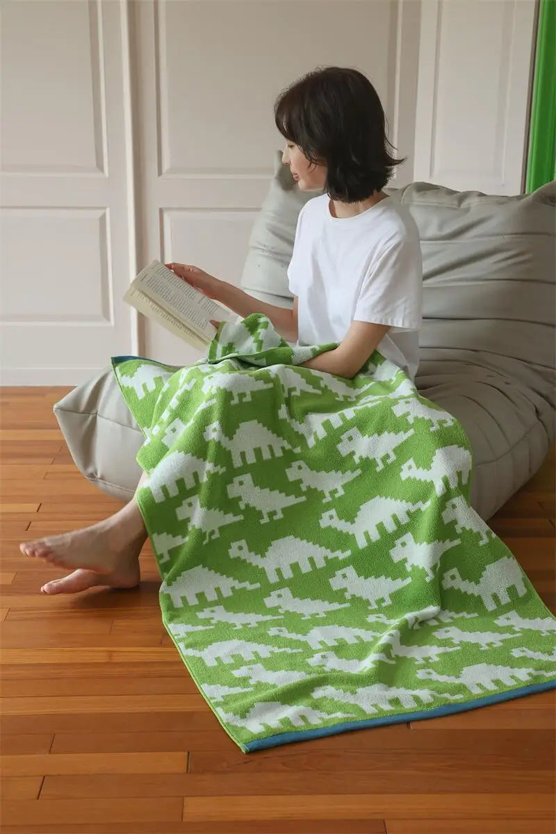 Cartoon Animal Pattern Towels
