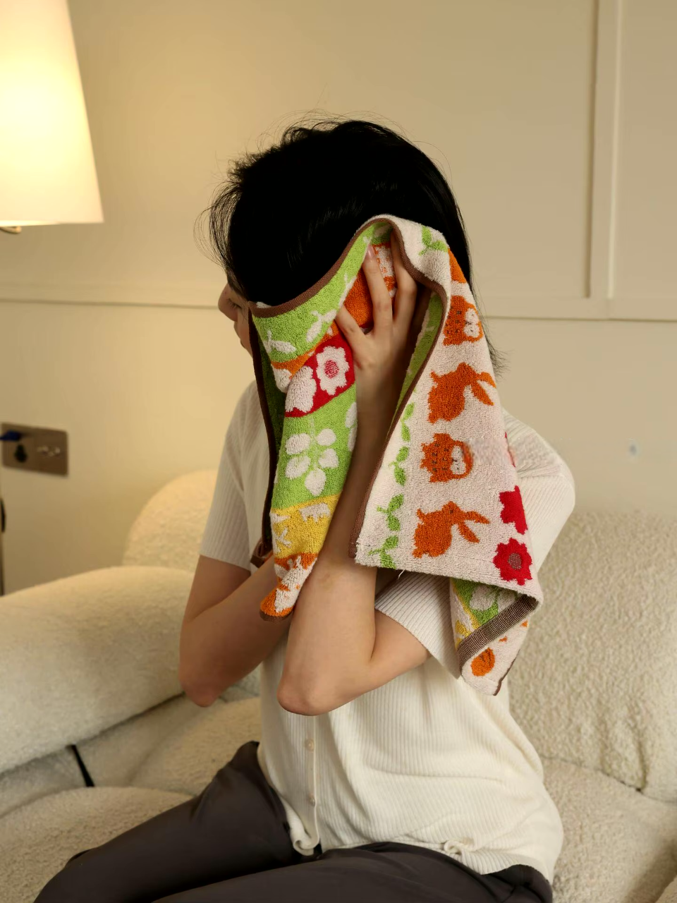 Animal Forest Pattern Towels