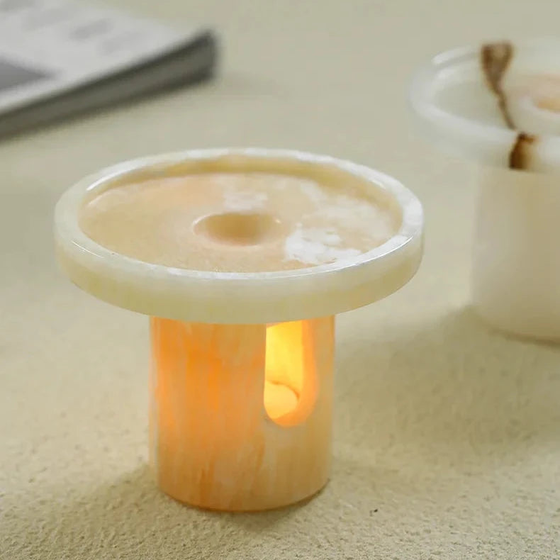 Marble Candle Holders