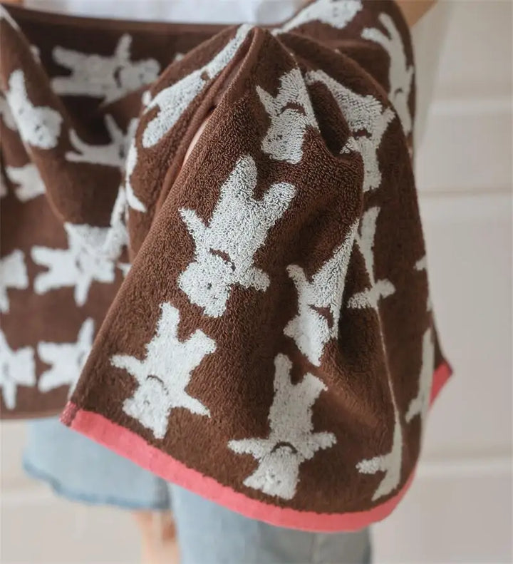 Cartoon Animal Pattern Towels