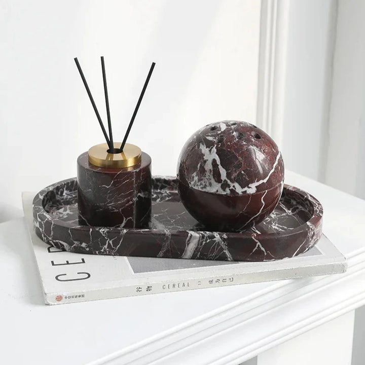 Marble Fragrance Diffuser Set