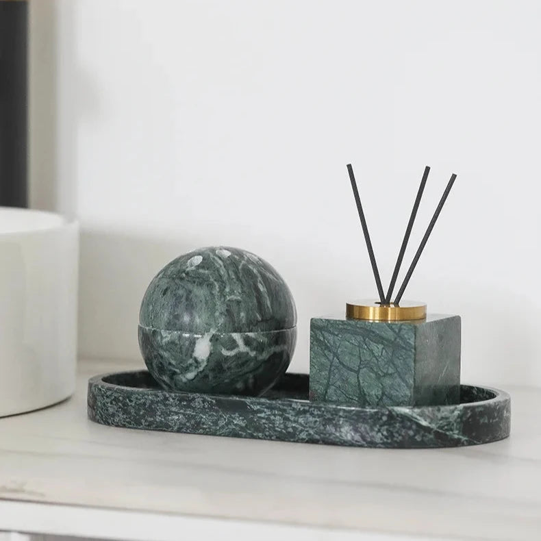 Marble Fragrance Diffuser Set