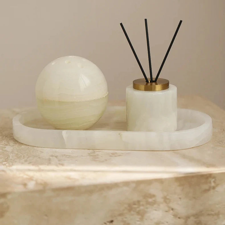 Marble Fragrance Diffuser Set