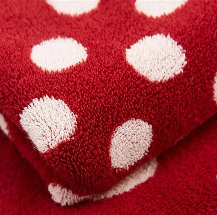 Retro Polka Dot Towels