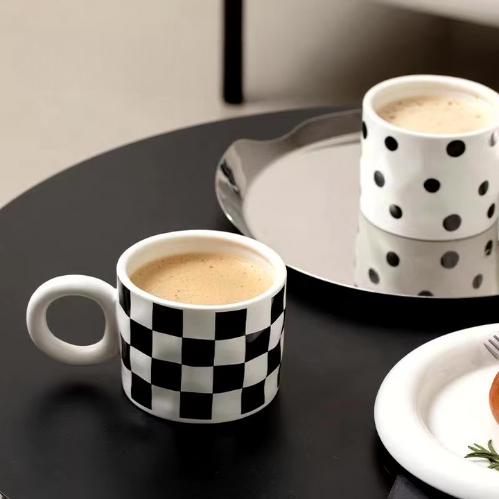 Nordic Monochrome Mugs