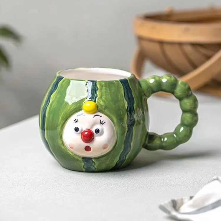 Unique Cartoon Face Mugs