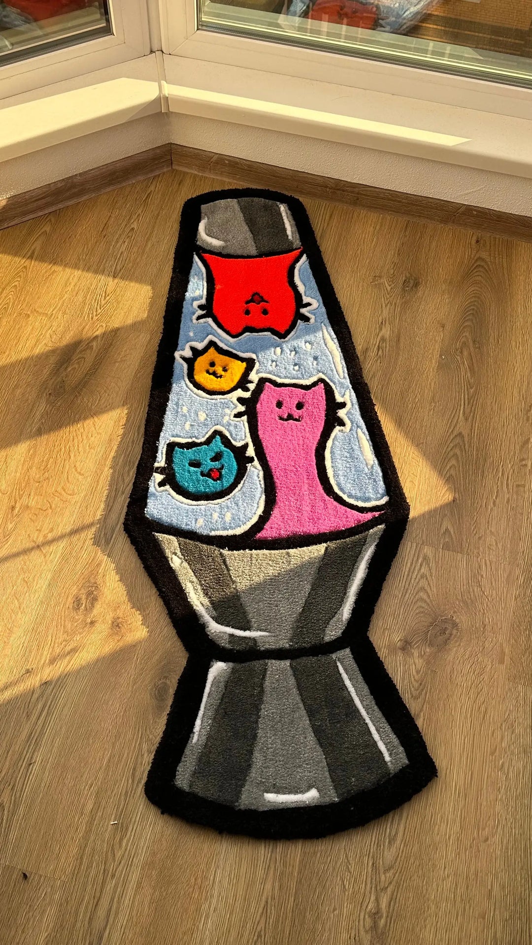 Cat Lava Lamp Rug | Lava Lamp Rug | itsdecorszn