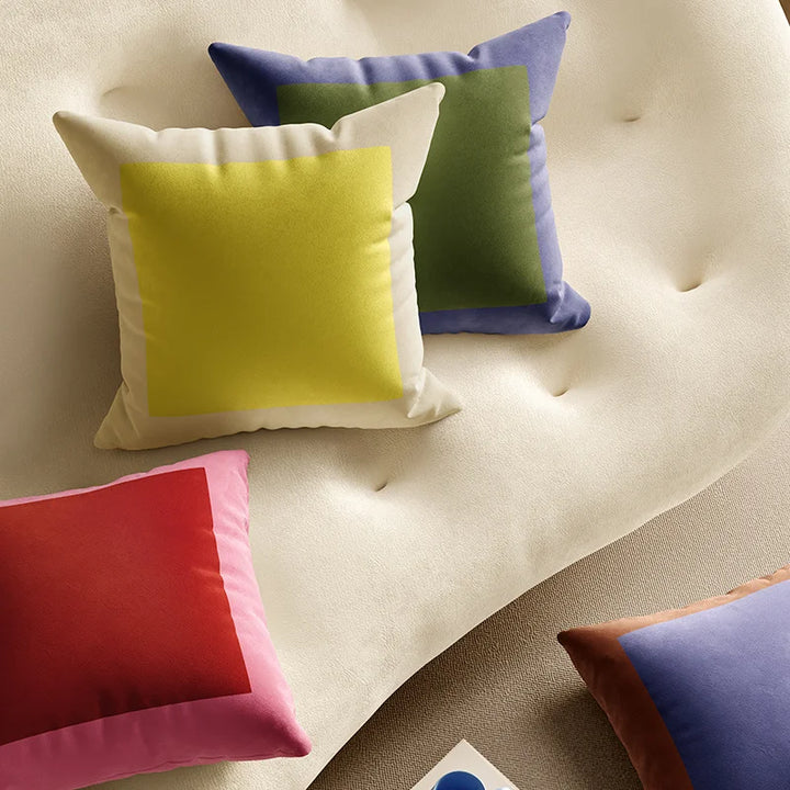 Macaron Colored Pillow Covers