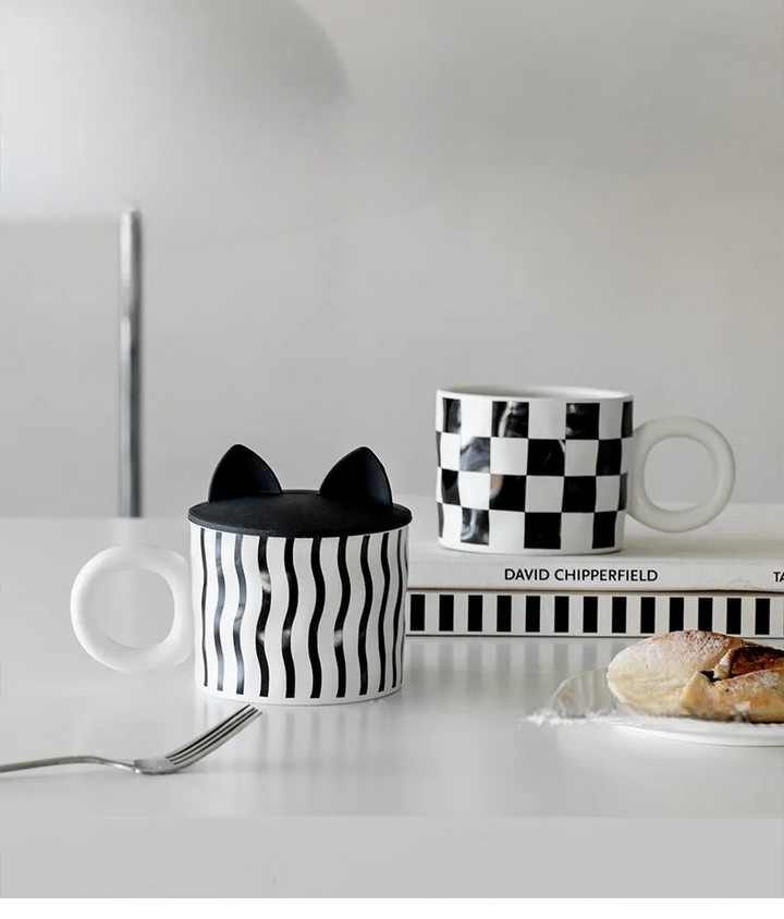 Nordic Monochrome Mugs