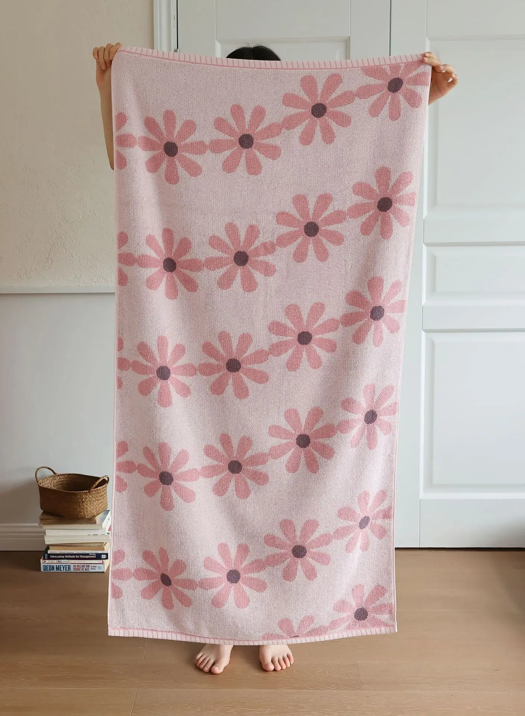 Flower Print Towels