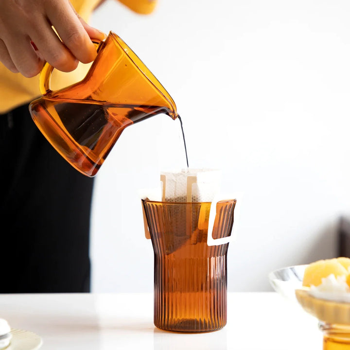 Amber Colored Glassware