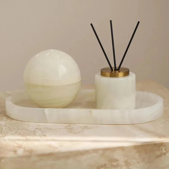 Marble Fragrance Diffuser Set