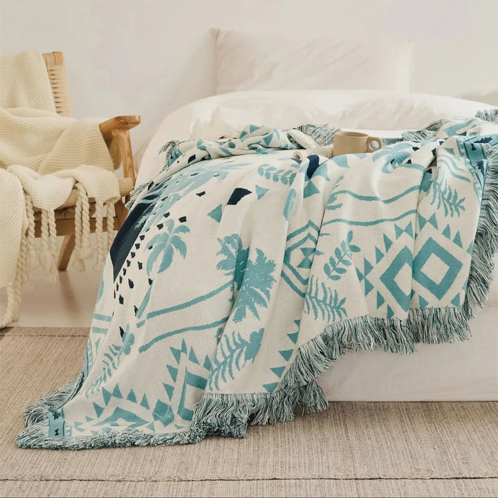 Bohemian Pattern Blanke Pillow | Bohemian Pillow | itsdecorszn