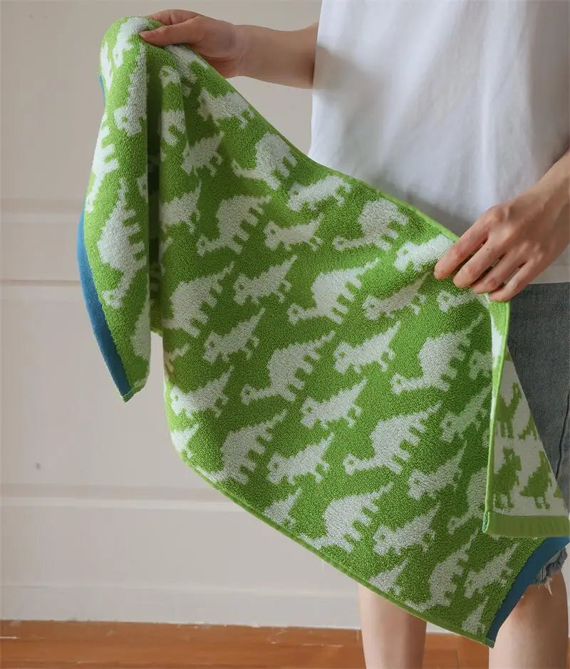 Cartoon Animal Pattern Towels
