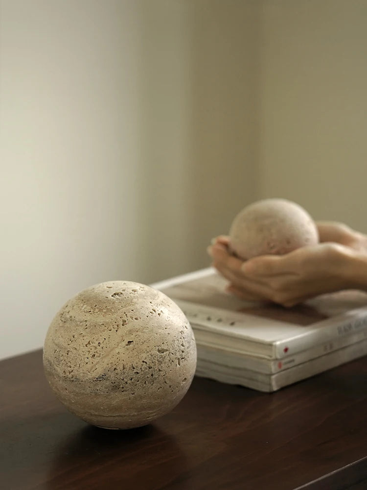 Marble Stone Ball Sculptures