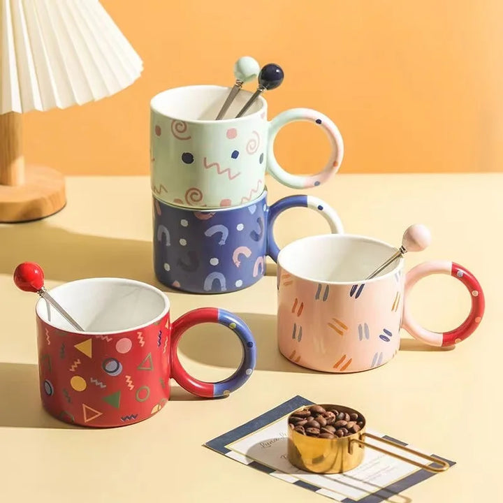 Creative Abstract Mugs