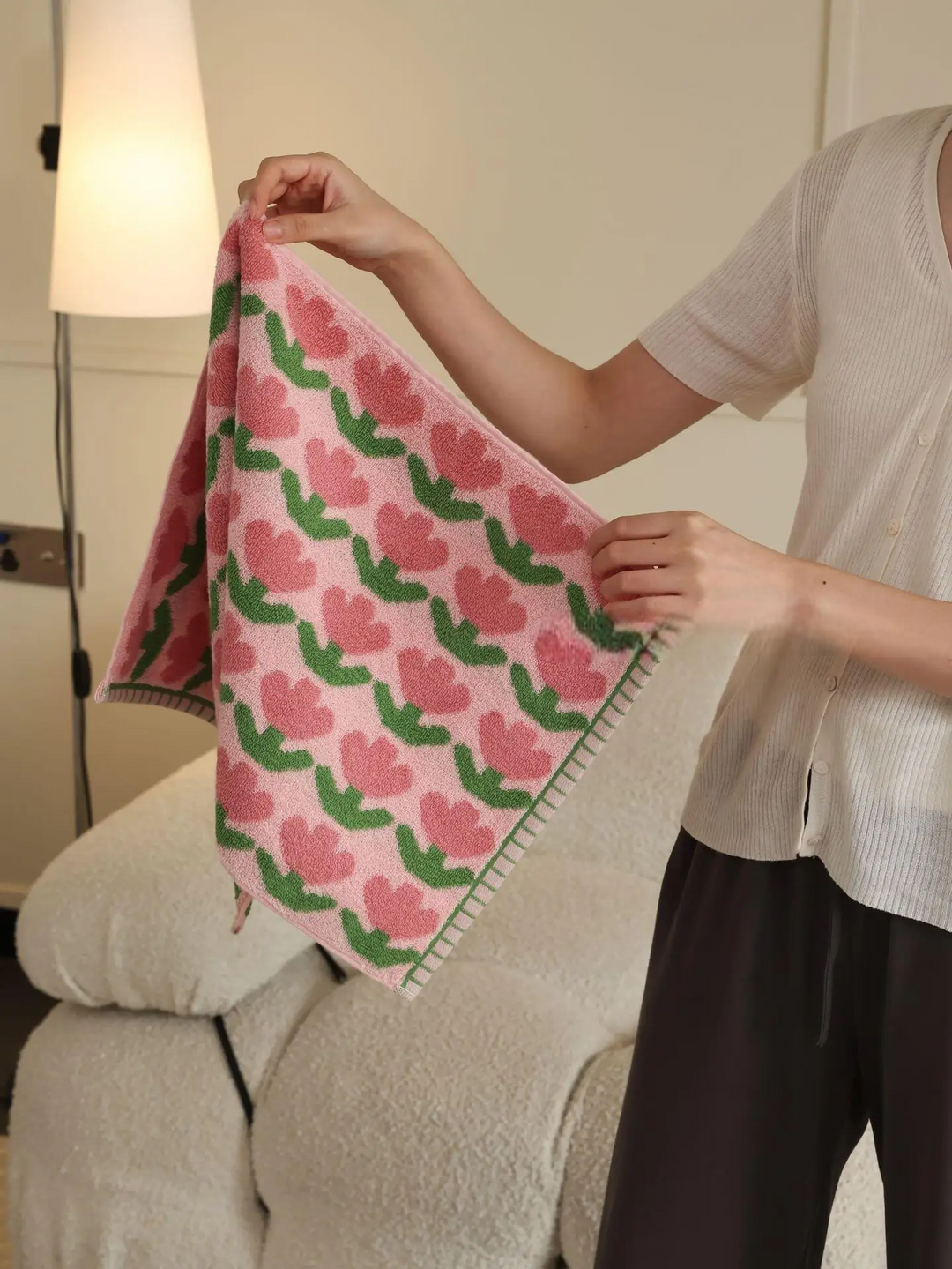 Tulip Pattern Towels